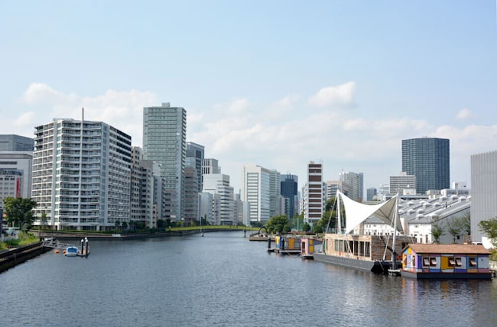 品川区 マンション街並み