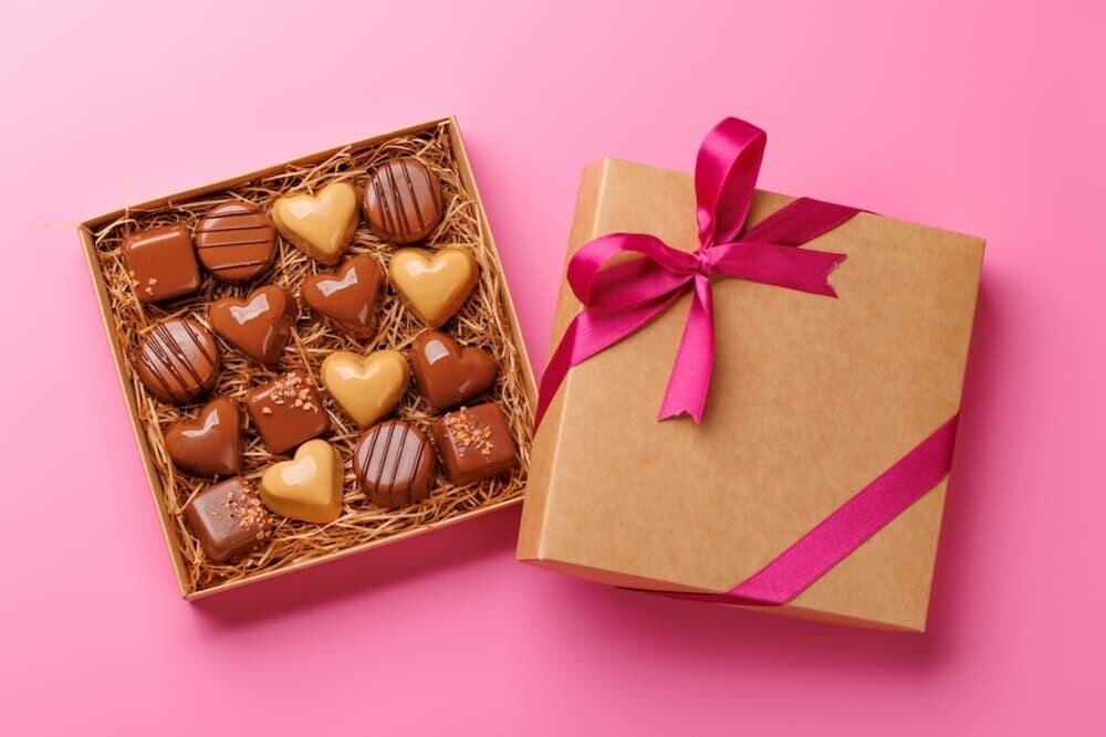 バレンタイン 友チョコ 交換