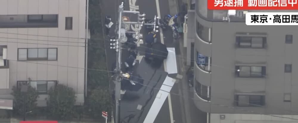 東京・新宿区高田馬場の駅前で20代女性が刺され死亡