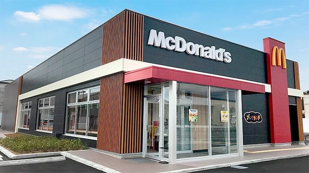 マクドナルド店舗の外観