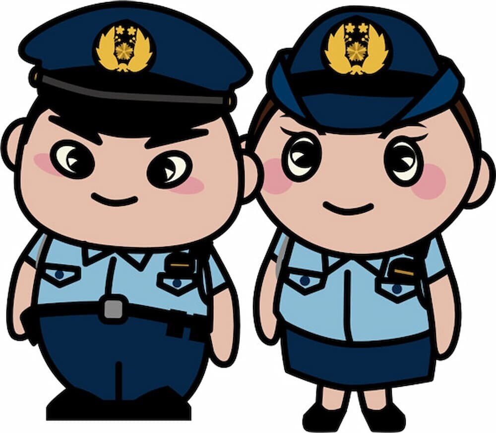 警察官の制服