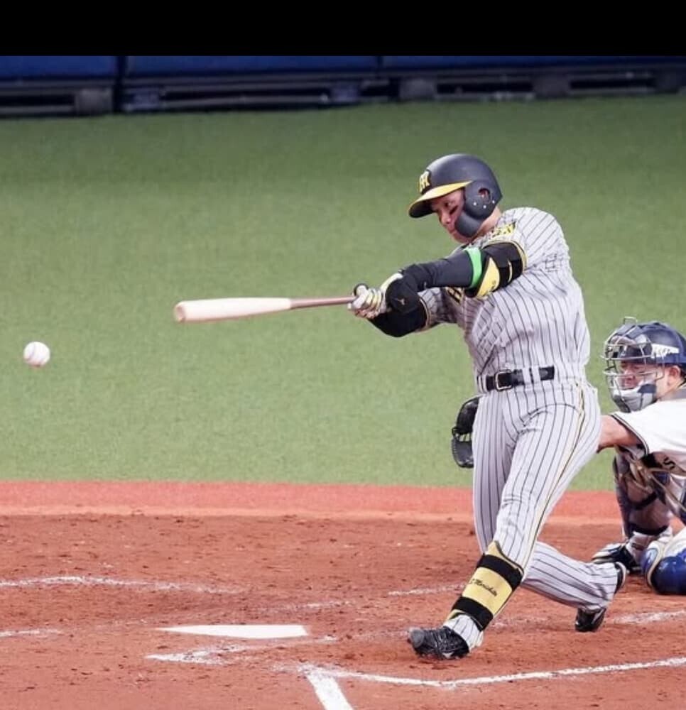 森下翔太選手の打席姿