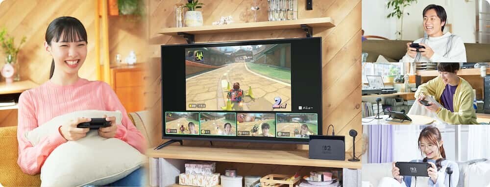 Nintendo Switch 2カメラとゲームチャット機能