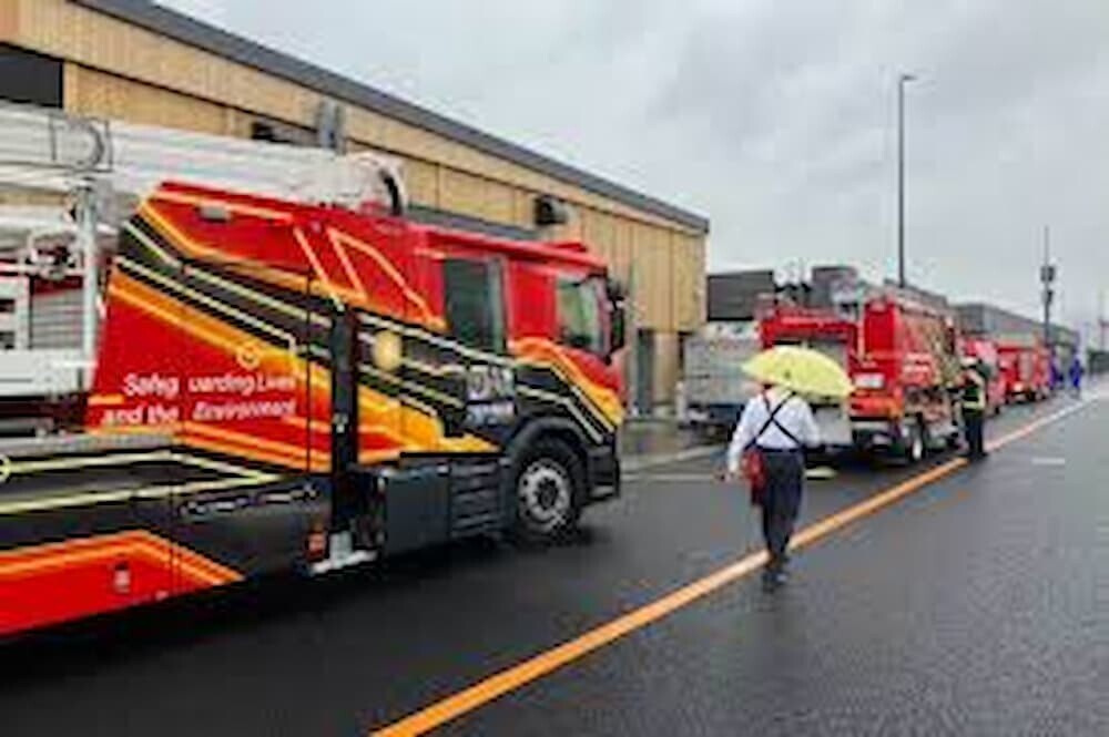 大阪万博 消防車
