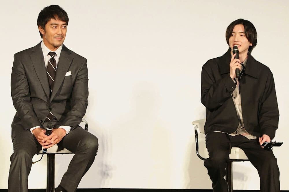 道枝駿佑 阿部寛 2ショット