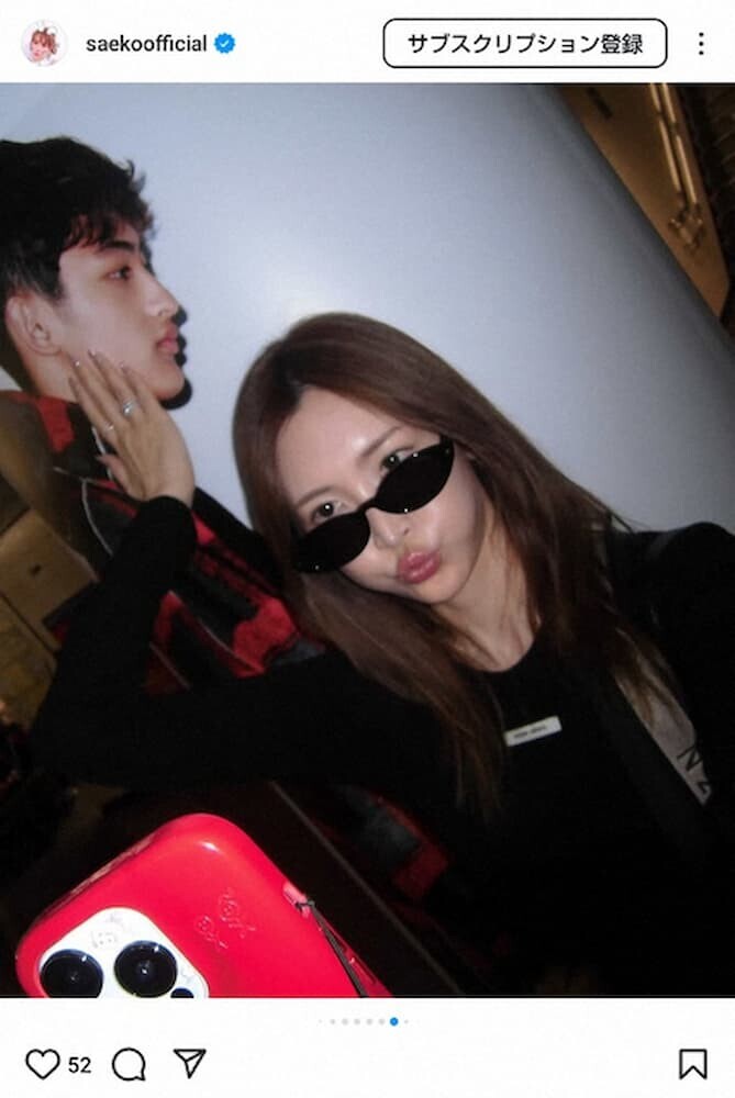 道休蓮のモデルデビュー写真と紗栄子の親子ショット