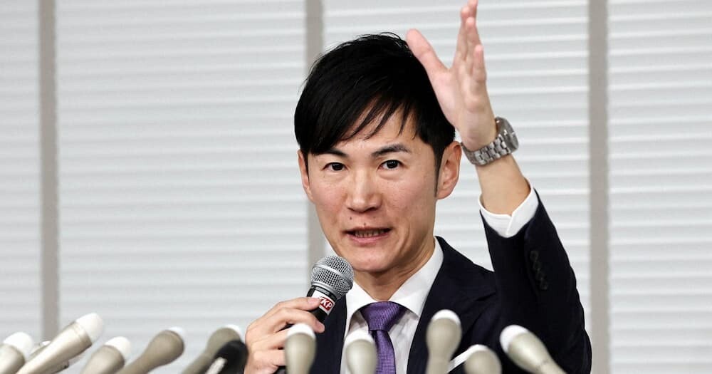 石丸伸二氏 記者会見