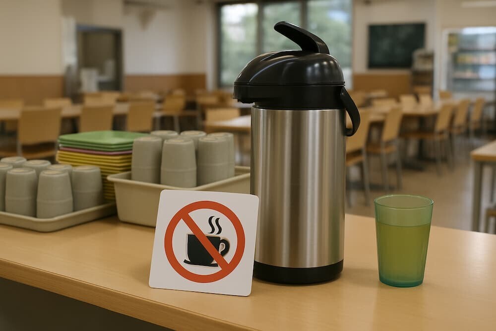京都大学、食堂やカフェからお茶の無料サービスが消える　イメージ