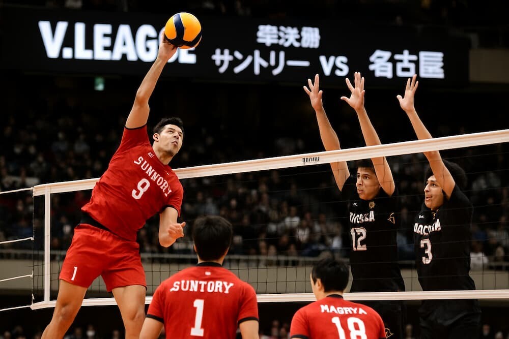 SVリーグ バレーボール 準決勝　イメージ