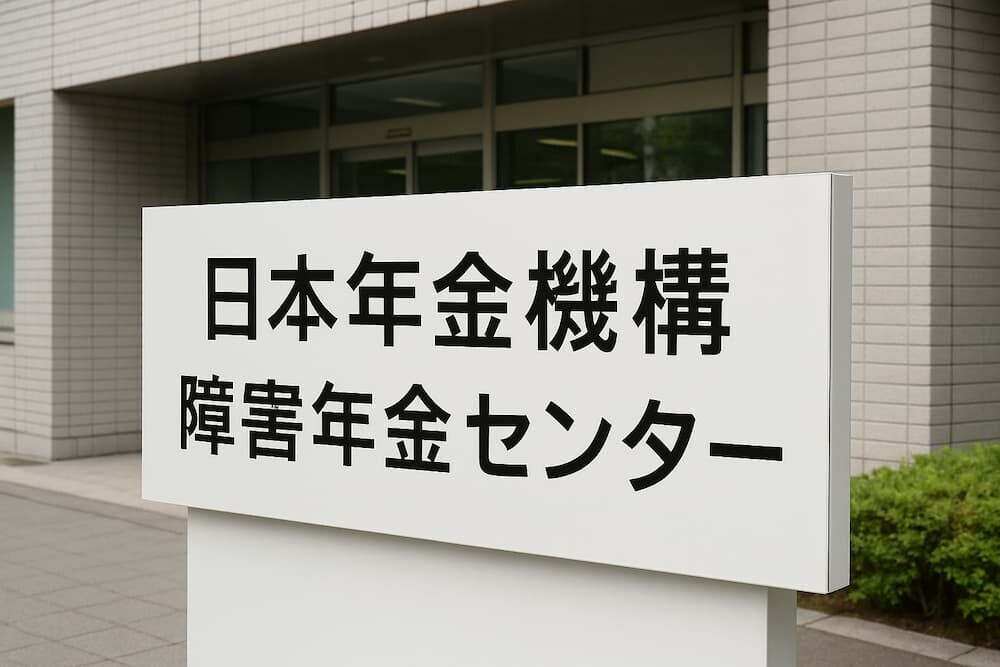 日本年金機構の障害年金センター　イメージ