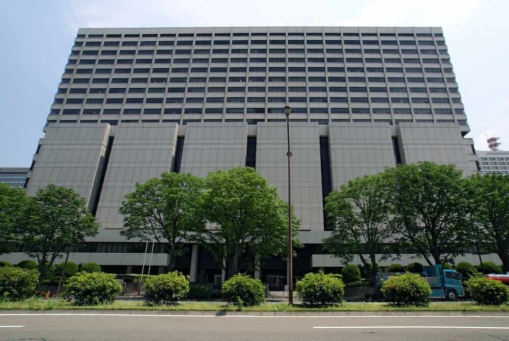 東京地裁の建物