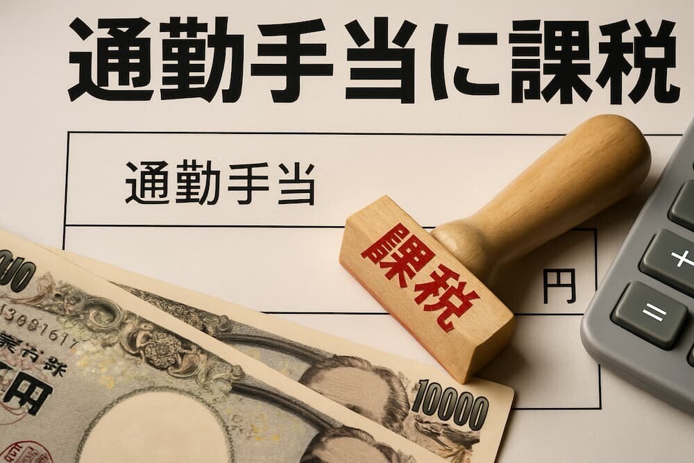 通勤手当に課税