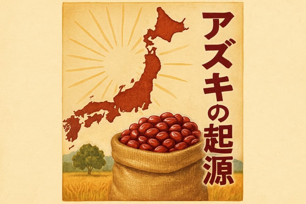 アズキは日本生まれだった！