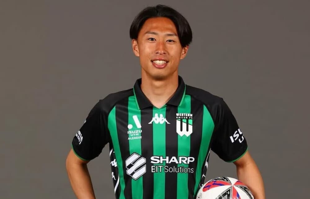 檀崎竜孔選手がボールを持つシーン