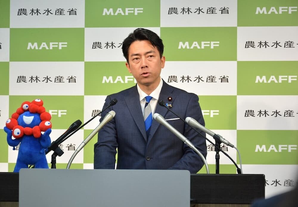 小泉農相の記者会見