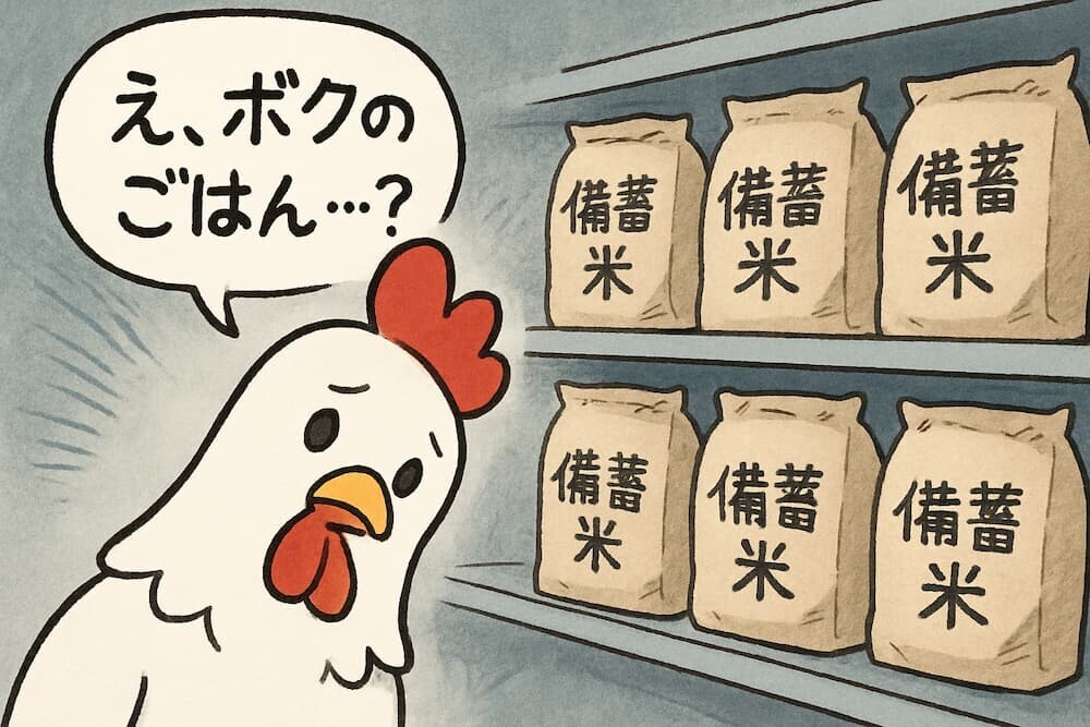 立憲民主党の原口一博議員が言った「古古古米はニワトリさんが一番食べている」という一言。