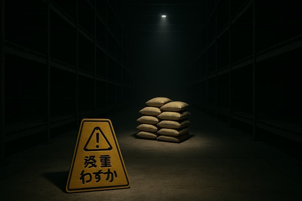 実は、日本の米蔵が空っぽになるかもしれない、危険な賭けが始まっていたんです。
