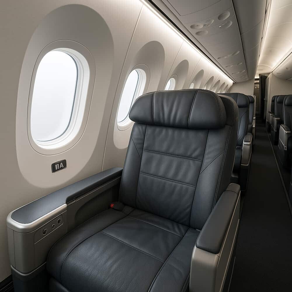 Boeing787の11A席