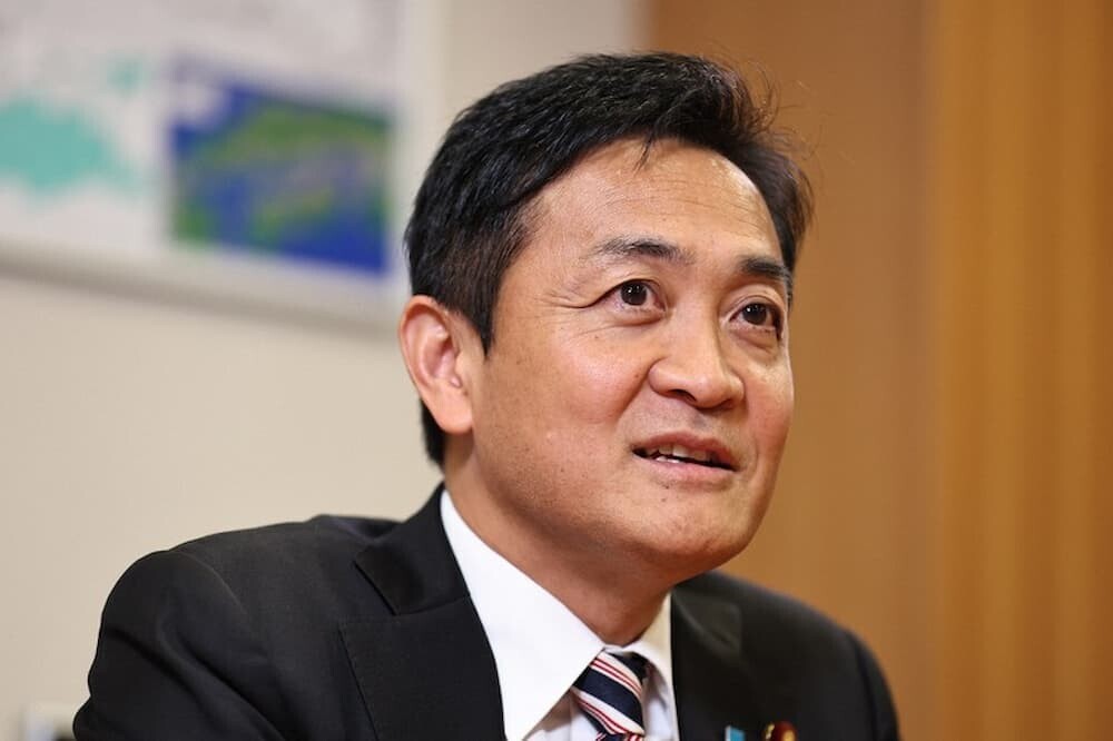 国民民主党の代表である玉木氏