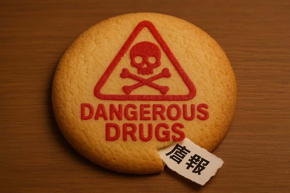 危険ドラッグ警告クッキーイメージ