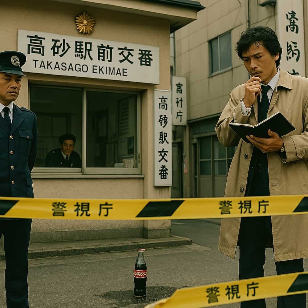 高砂駅前交番と1970年代の青酸コーラ事件現場