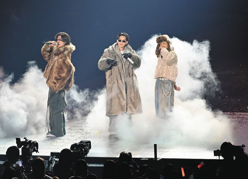 Number_iの3人（平野紫耀、神宮寺勇太、岸優太