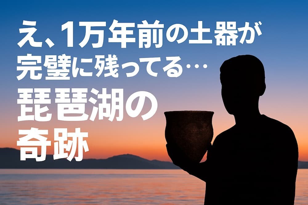 琵琶湖底で1万年前の縄文土器が完全形で発見された理由