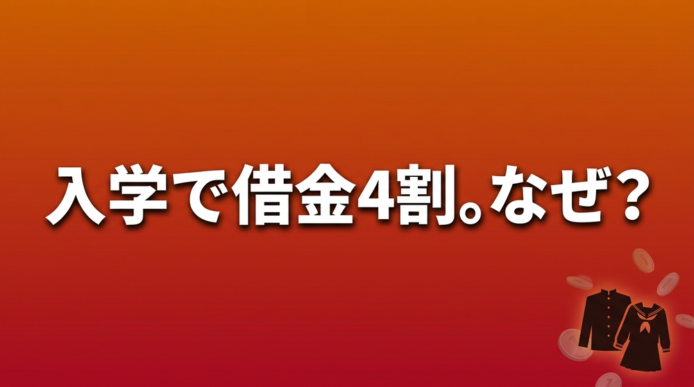 困窮世帯の4割が入学で借金——なぜ「無償化」でも足りないのか