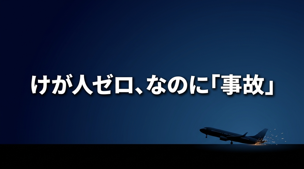 ANA機テールストライクはなぜ「航空事故」なのか――JAL123便の教訓