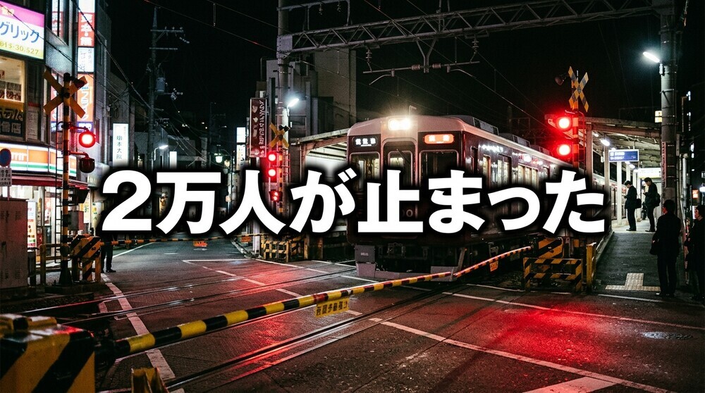 阪急神戸線 人身事故はいつ再開?2万人影響の全容