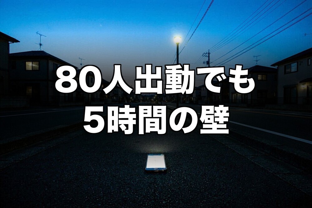 有馬稲荷神社で火災、80人出動でも5時間かかった理由