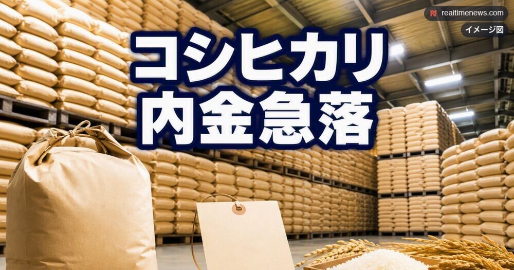 JA福井県コシヒカリ1万7000円、前年3万500円から何が変わった