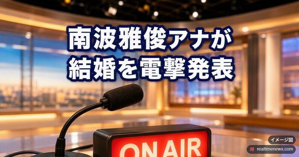 TBS南波雅俊アナ結婚発表、悲願の好きな男性アナ1位から8カ月