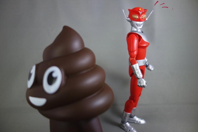 赤いアイツ　レッドマン　フィギュア Red Fight! The red guy is now available as a full action