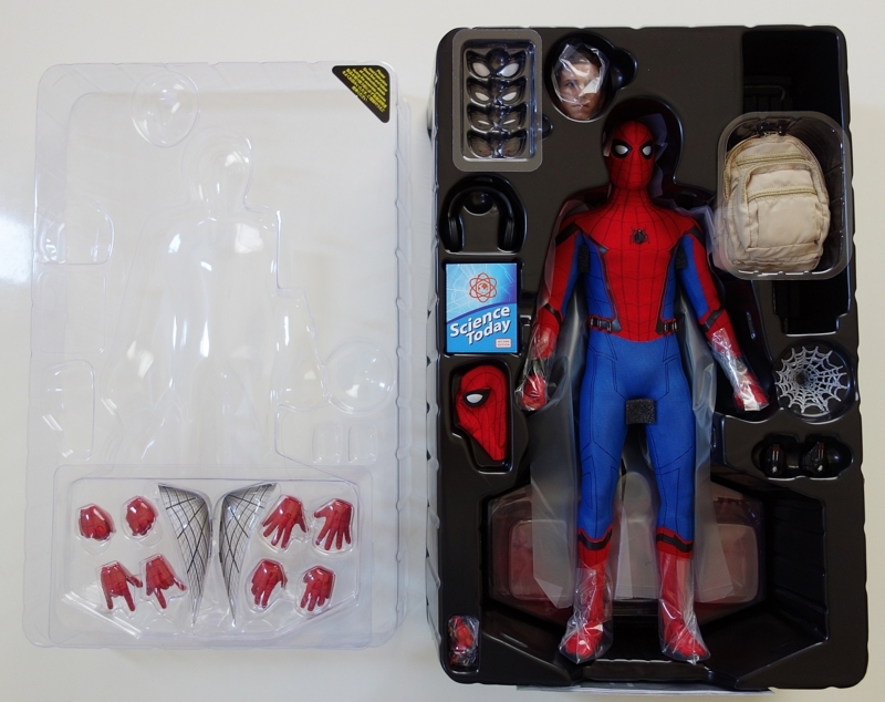 HOTTOYS 「スパイダーマン：ホームカミング」 スパイダーマン レビュー