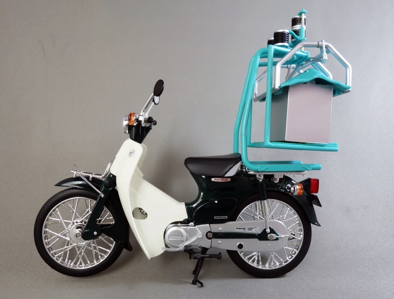 スカイネット ホンダ スーパーカブ 50 出前機付 レビュー
