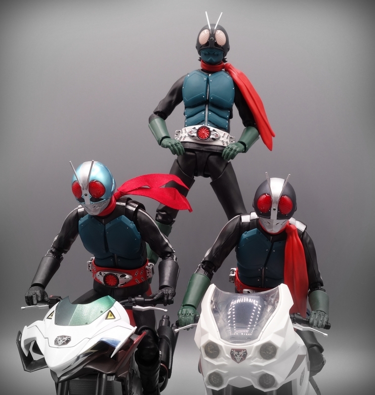 SHシン仮面ライダーとサイクロン号のセット Amazon | 掌動-XX シン・仮面ライダー 仮面ライダー第2+1号