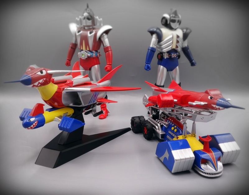 特撮合金 宇宙鉄人キョーダイン スカイジェット&グランカー レビュー