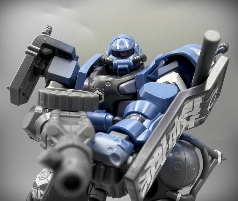 HG 機動戦士Gundam GQuuuuuuX 軍警ザク レビュー - okurejeの日記