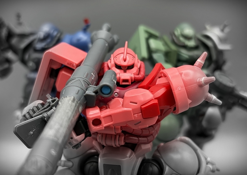 HG 機動戦士Gundam GQuuuuuuX シャア専用ザク レビュー - okurejeの日記