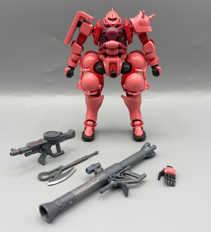 HG 機動戦士Gundam GQuuuuuuX シャア専用ザク レビュー - okurejeの日記