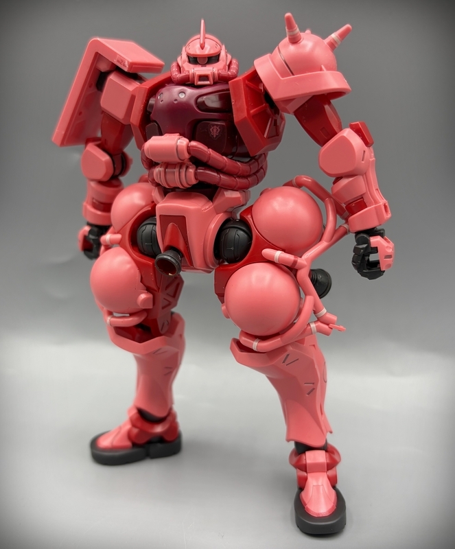 ◎ ガンダム 立体ルービックキューブ 1/40スケール シャア専用ザク HG 機動戦士Gundam GQuuuuuuX シャア専用ザク レビュー - okurejeの日記