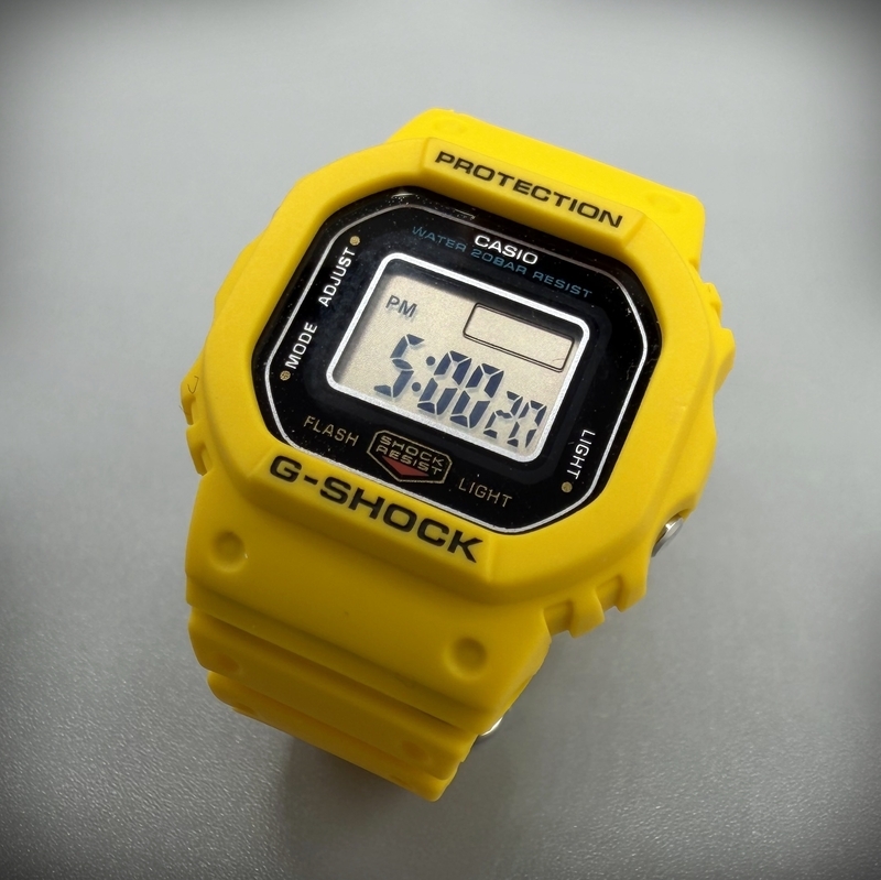 SG-SHOCK nano DWN-5600-9JR イエロー 2年保証 G-SHOCK Nano ナノ イエロー DWN-5600-9JR メンズ レディース 指輪