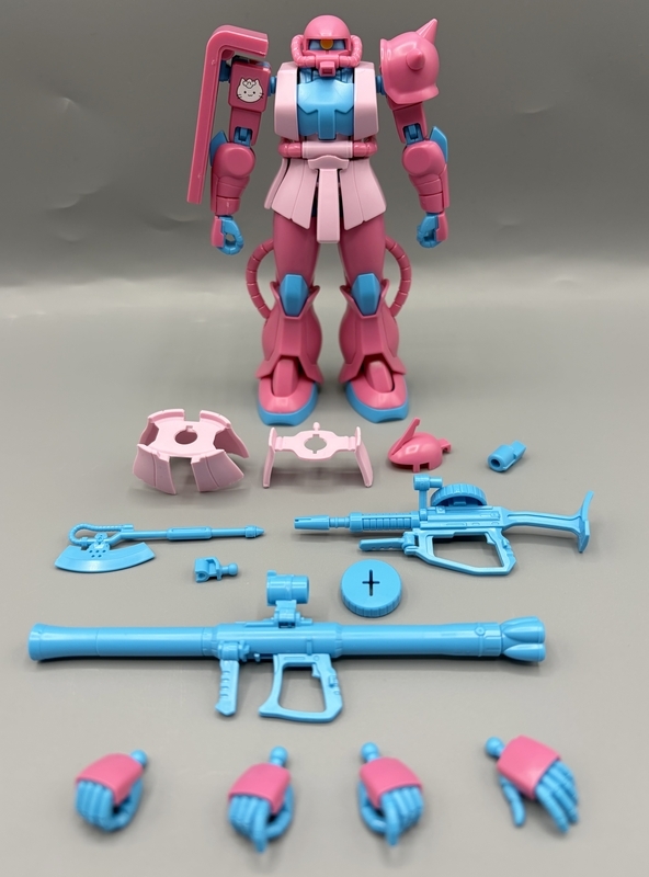 HG 1/144 量産型ルカ専用ザク レビュー - okurejeの日記