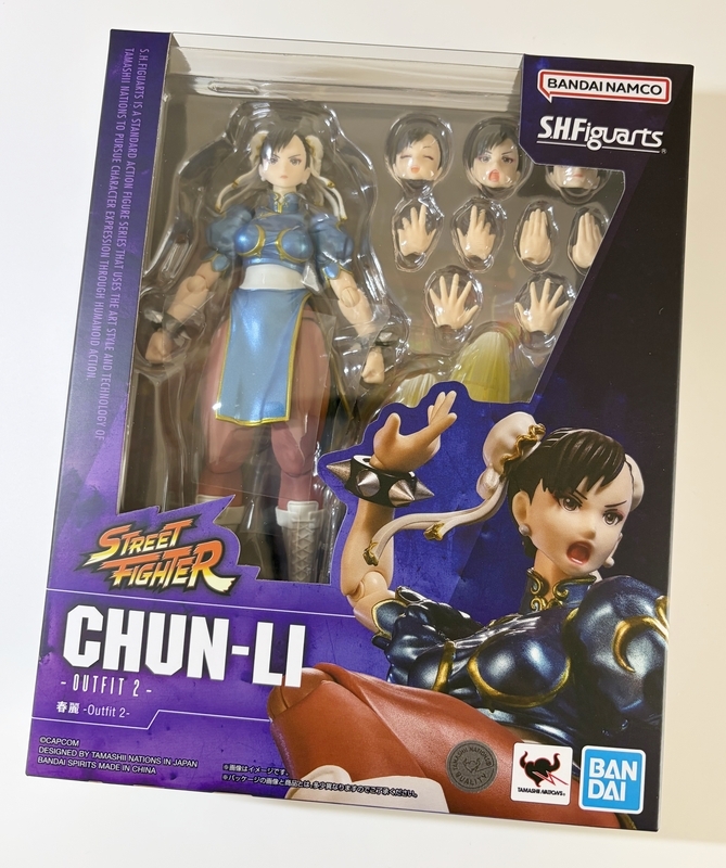 S.H.Figuarts ストリートファイター 春麗 -Outfit 2- レビュー