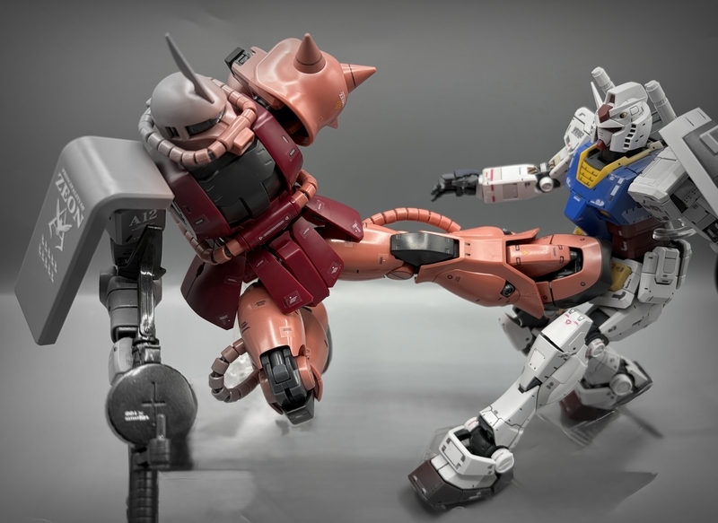 MG 1/100 MS-06S シャア専用ザク Ver.2.0 レビュー - okurejeの日記