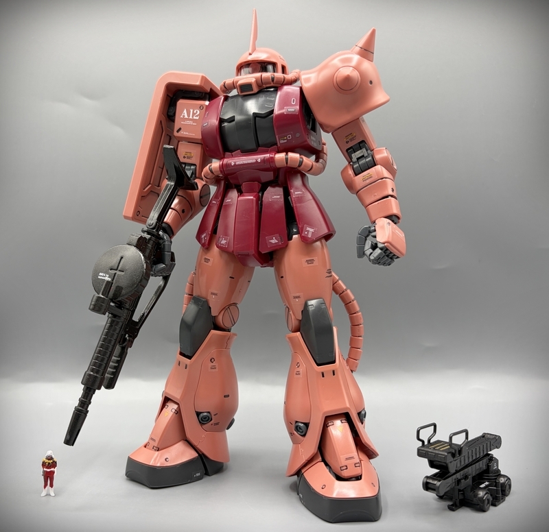 MG 1/100 MS-06S シャア専用ザク Ver.2.0 レビュー - okurejeの日記