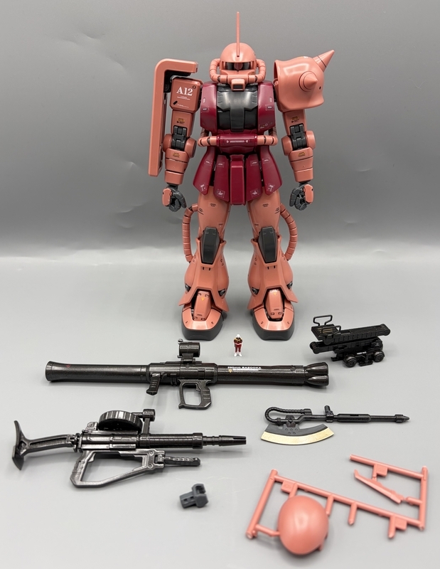 MG 1/100 MS-06S シャア専用ザク Ver.2.0 レビュー - okurejeの日記