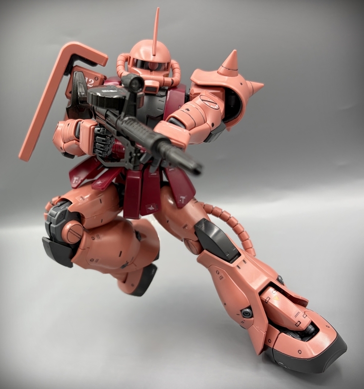 MG 1/100 MS-06S シャア専用ザク Ver.2.0 レビュー - okurejeの日記