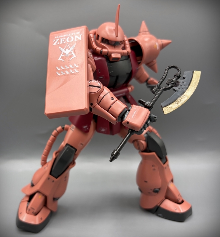 MG 1/100 MS-06S シャア専用ザク Ver.2.0 レビュー - okurejeの日記